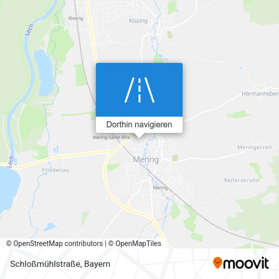 Schloßmühlstraße Karte