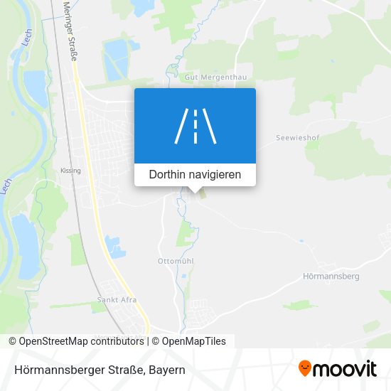 Hörmannsberger Straße Karte