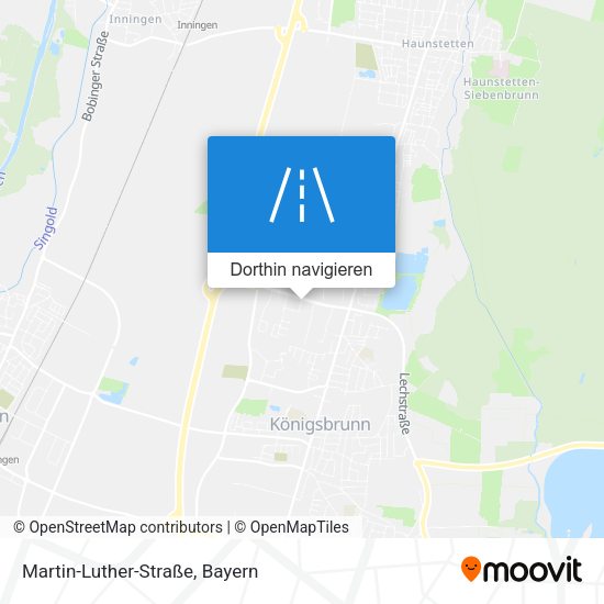 Martin-Luther-Straße Karte