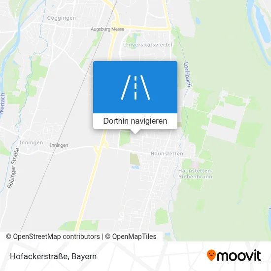 Hofackerstraße Karte