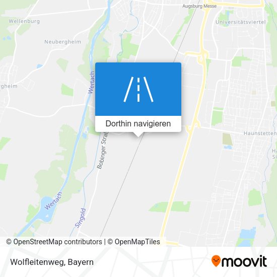 Wolfleitenweg Karte