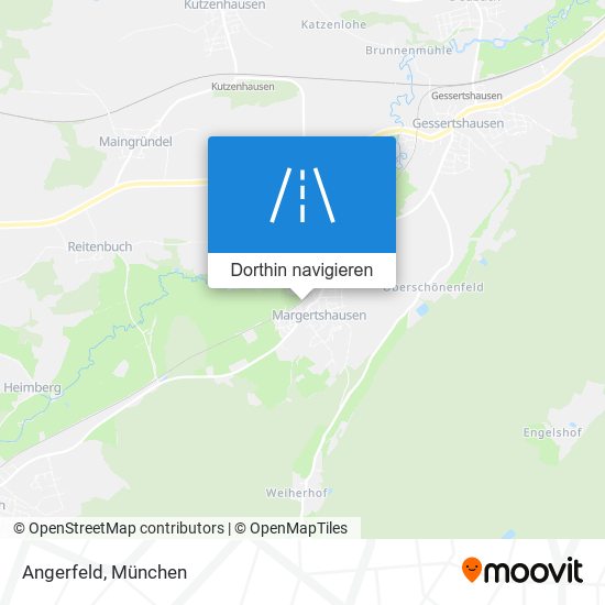 Angerfeld Karte