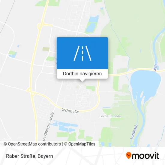 Raber Straße Karte