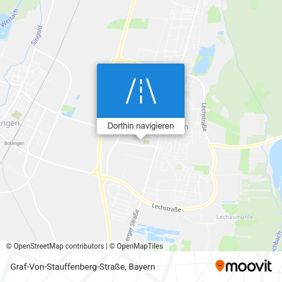 Graf-Von-Stauffenberg-Straße Karte