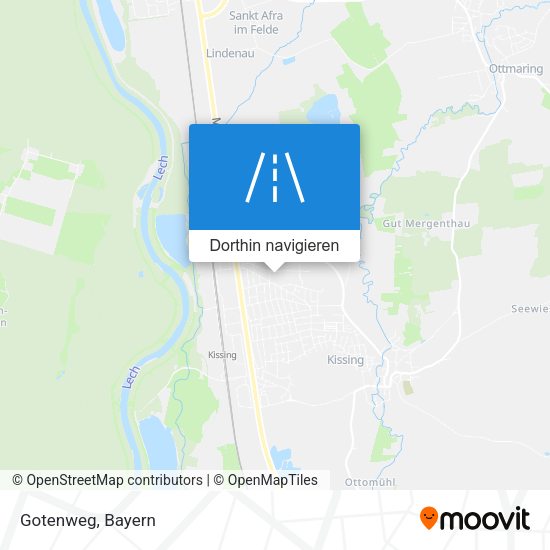 Gotenweg Karte