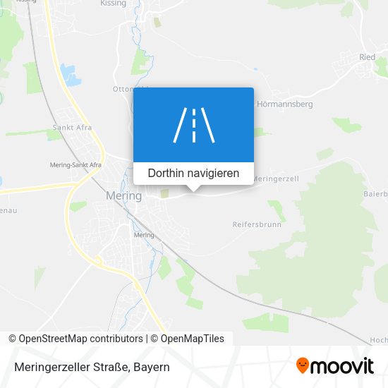 Meringerzeller Straße Karte