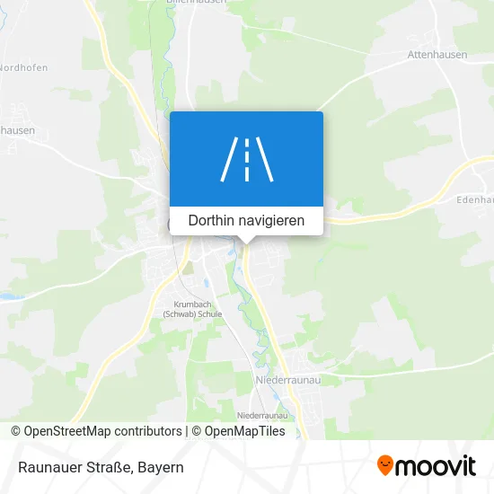 Raunauer Straße Karte