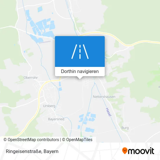 Ringeisenstraße Karte