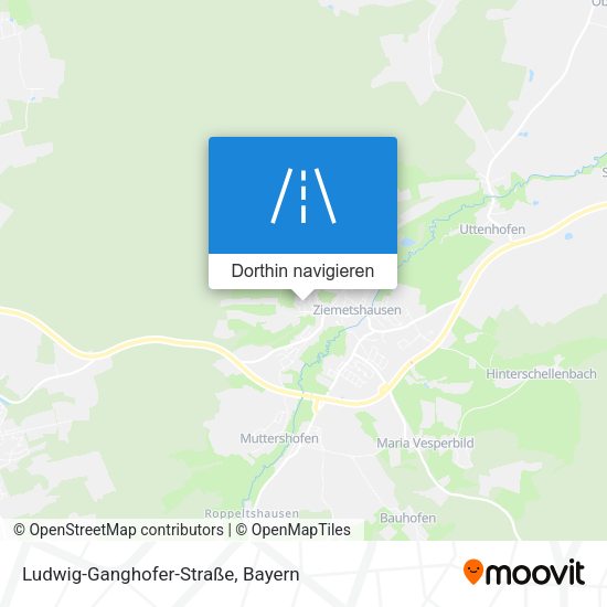 Ludwig-Ganghofer-Straße Karte