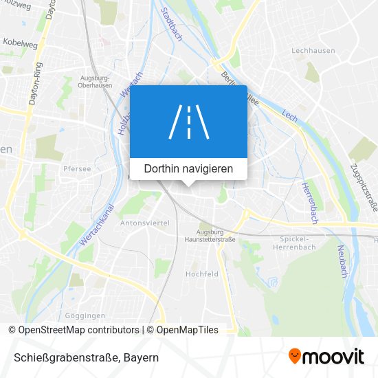 Schießgrabenstraße Karte