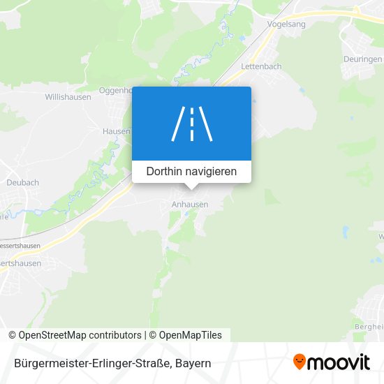 Bürgermeister-Erlinger-Straße Karte