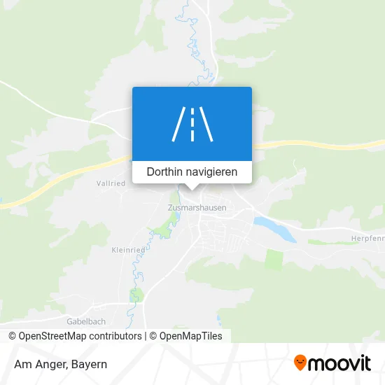 Am Anger Karte