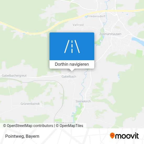 Pointweg Karte