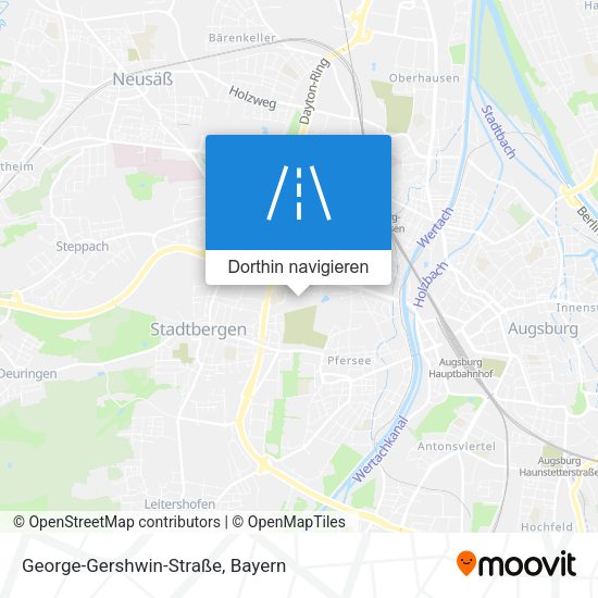 George-Gershwin-Straße Karte