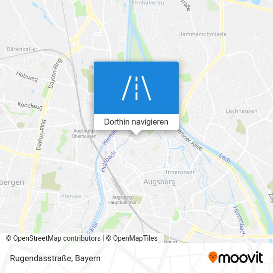 Rugendasstraße Karte