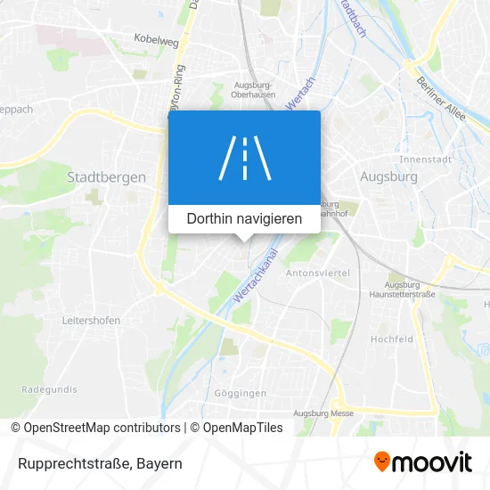 Rupprechtstraße Karte