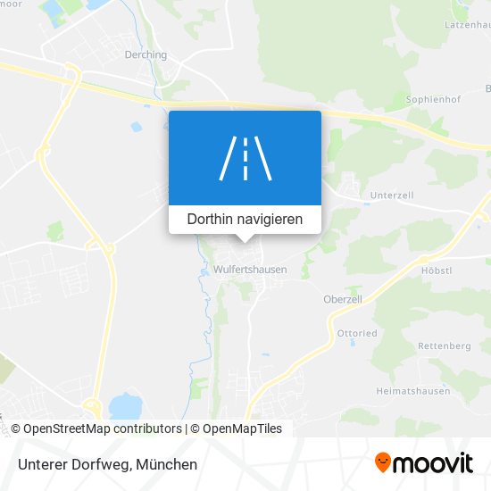 Unterer Dorfweg Karte