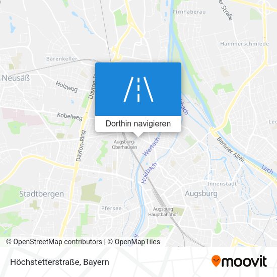 Höchstetterstraße Karte
