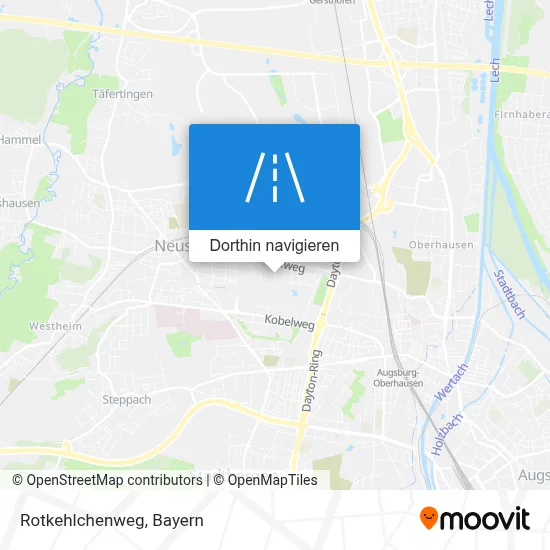 Rotkehlchenweg Karte