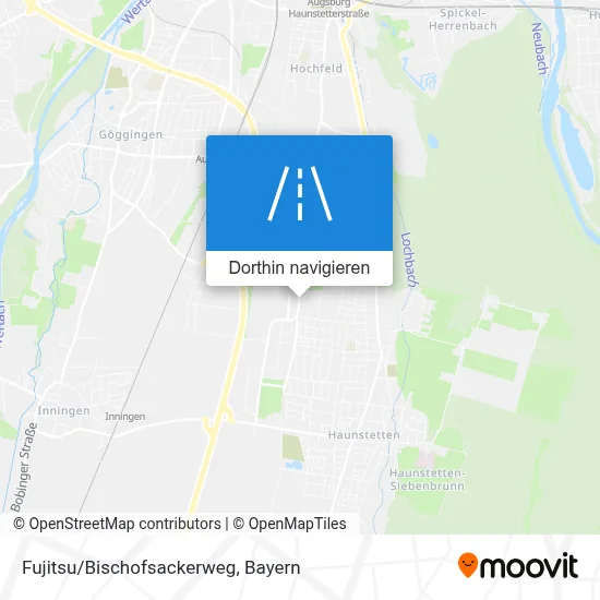 Fujitsu/Bischofsackerweg Karte