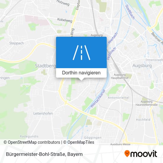 Bürgermeister-Bohl-Straße Karte