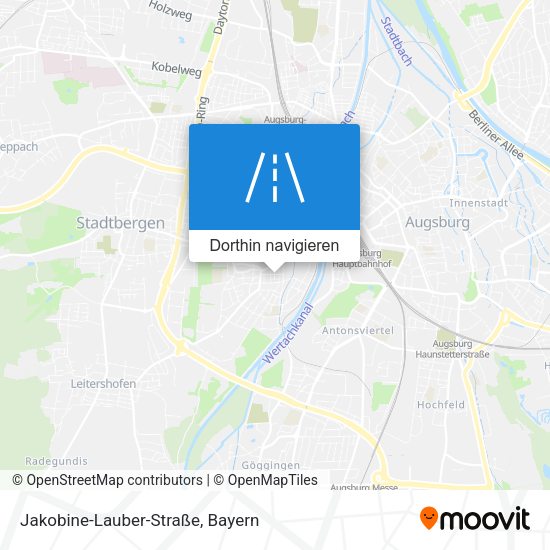Jakobine-Lauber-Straße Karte
