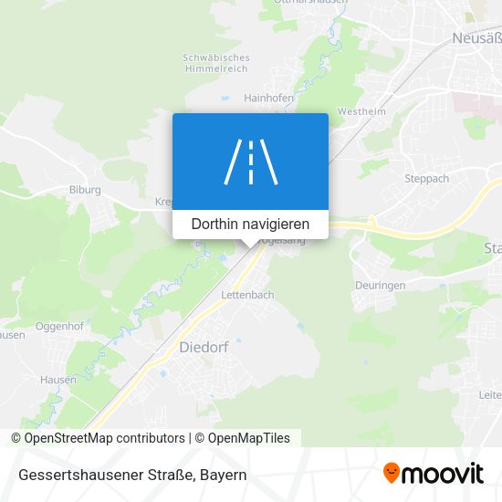 Gessertshausener Straße Karte