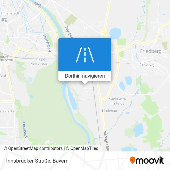 Innsbrucker Straße Karte