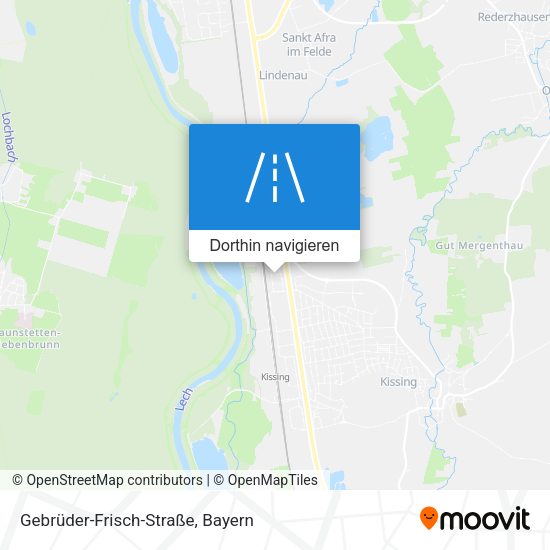 Gebrüder-Frisch-Straße Karte