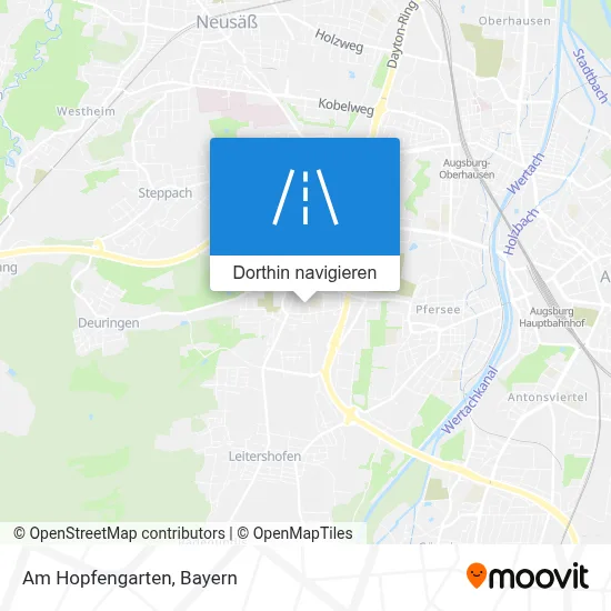 Am Hopfengarten Karte
