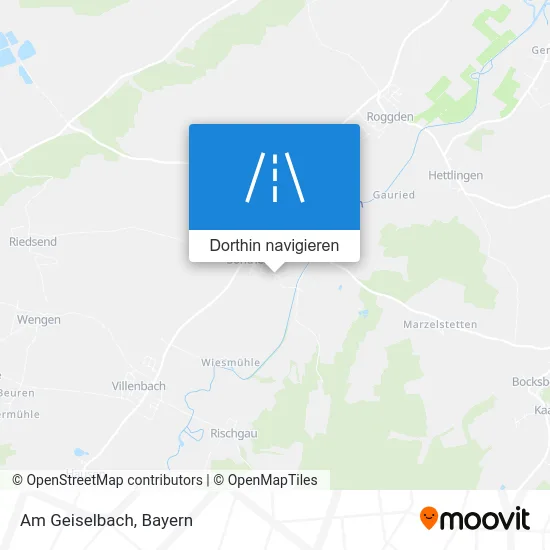 Am Geiselbach Karte