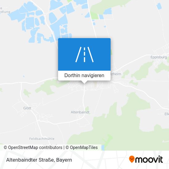 Altenbaindter Straße Karte