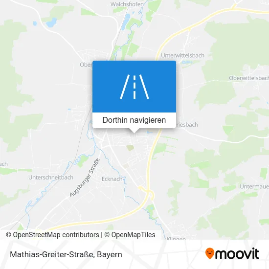 Mathias-Greiter-Straße Karte