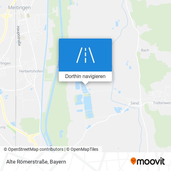 Alte Römerstraße Karte