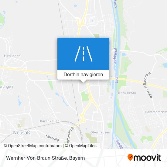 Wernher-Von-Braun-Straße Karte
