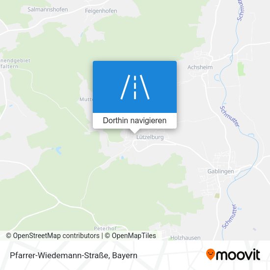 Pfarrer-Wiedemann-Straße Karte