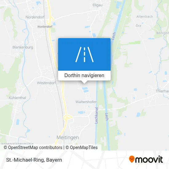 St.-Michael-Ring Karte