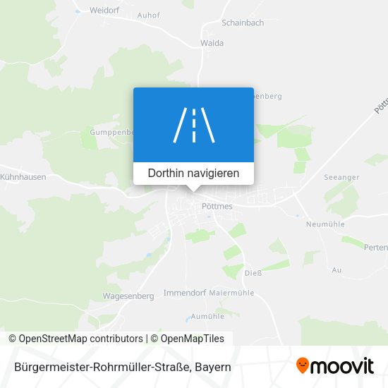 Bürgermeister-Rohrmüller-Straße Karte
