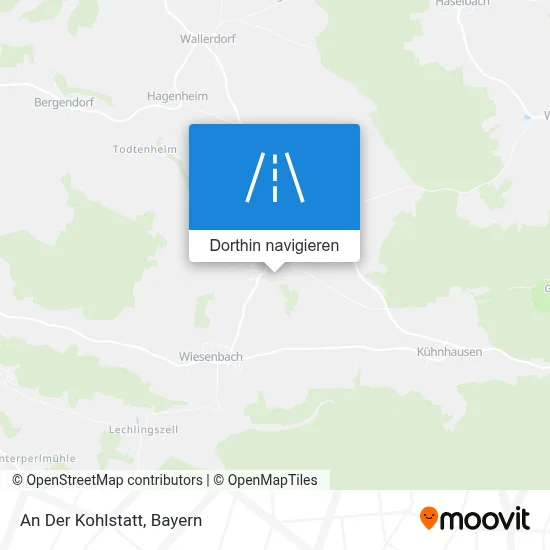 An Der Kohlstatt Karte