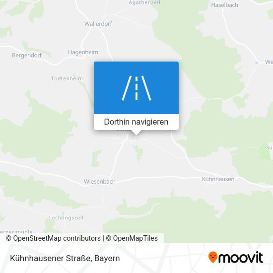 Kühnhausener Straße Karte