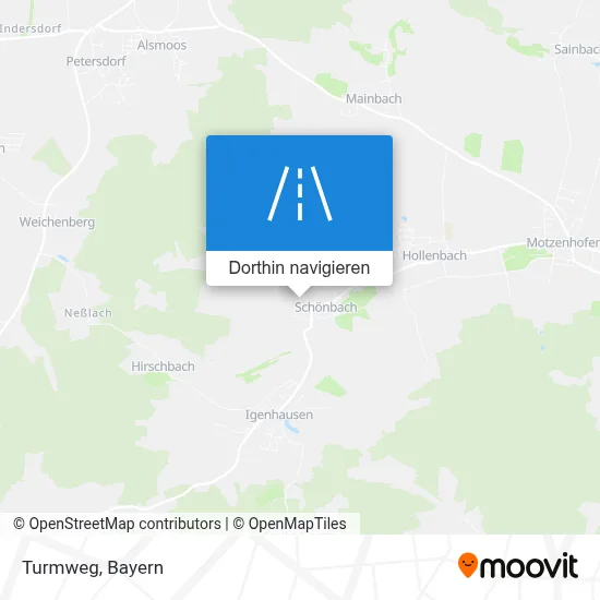Turmweg Karte