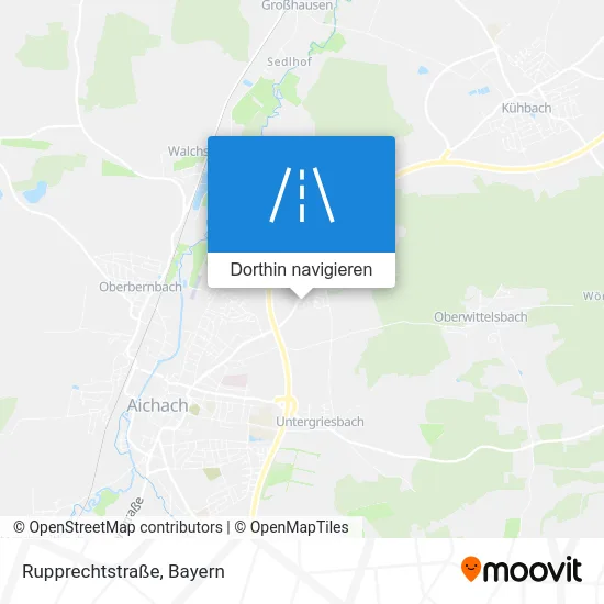 Rupprechtstraße Karte