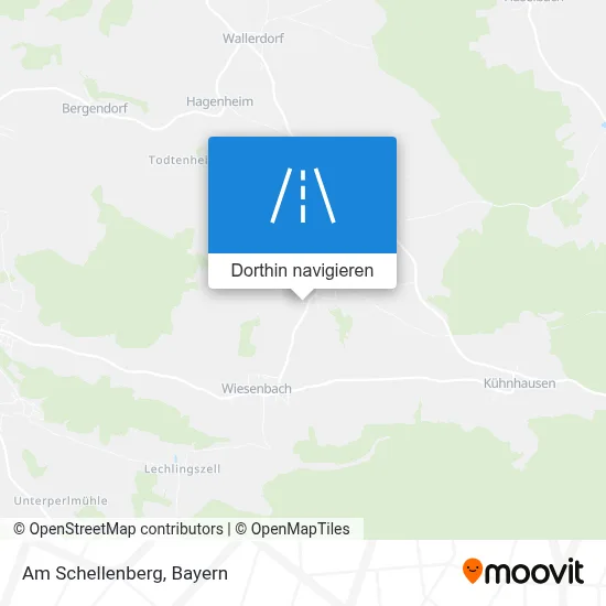 Am Schellenberg Karte