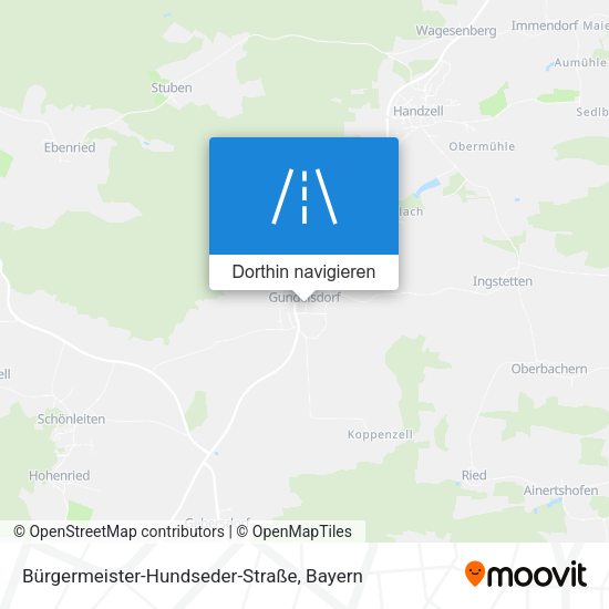 Bürgermeister-Hundseder-Straße Karte