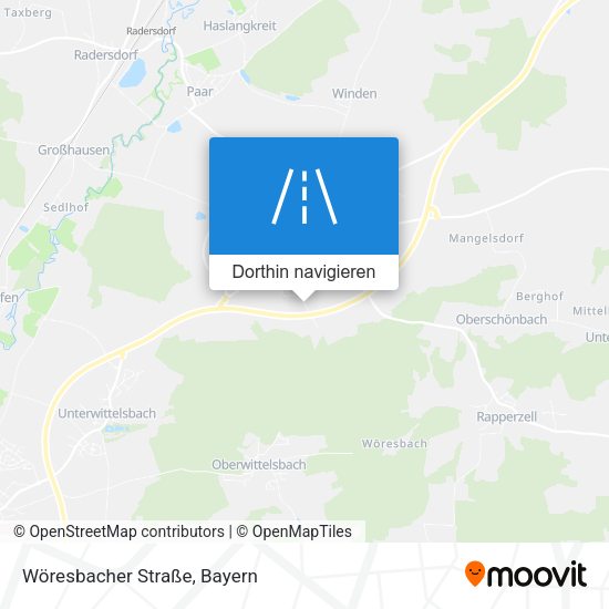 Wöresbacher Straße Karte