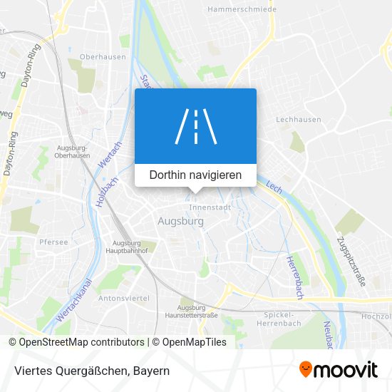 Viertes Quergäßchen Karte
