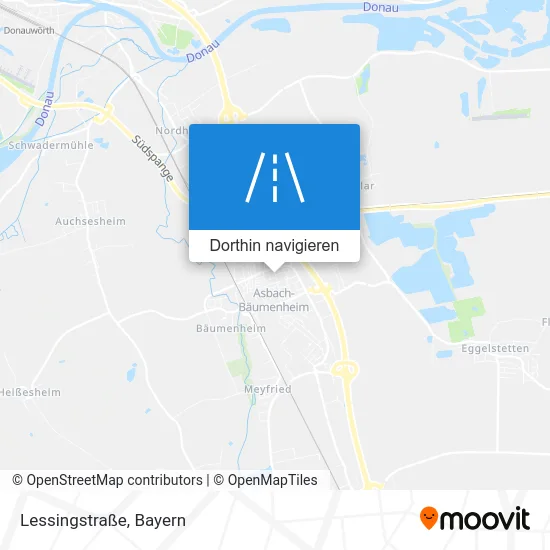 Lessingstraße Karte