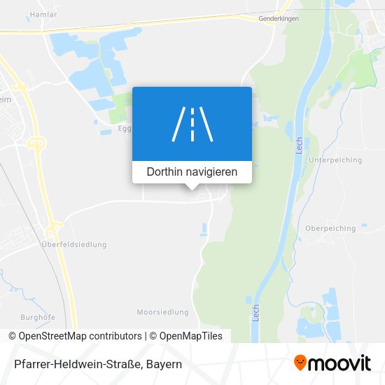 Pfarrer-Heldwein-Straße Karte