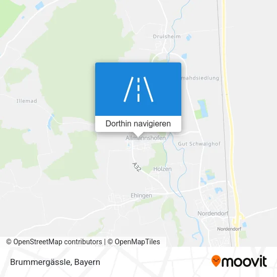 Brummergässle Karte