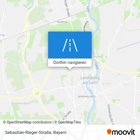 Sebastian-Rieger-Straße Karte